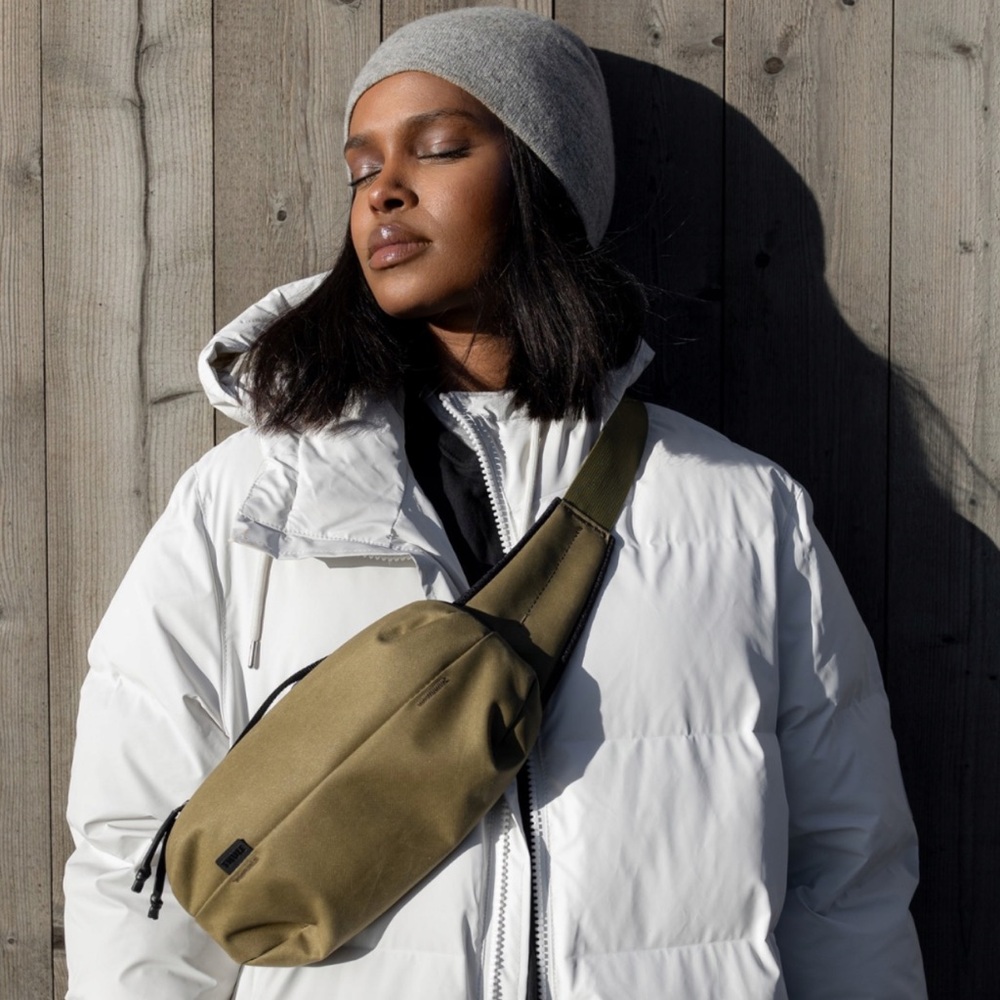 Thule Olive Green Crossbody Sling Bag